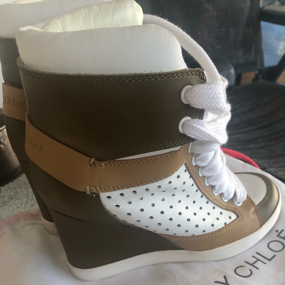 NWT See by Chloe high top boots sz 36